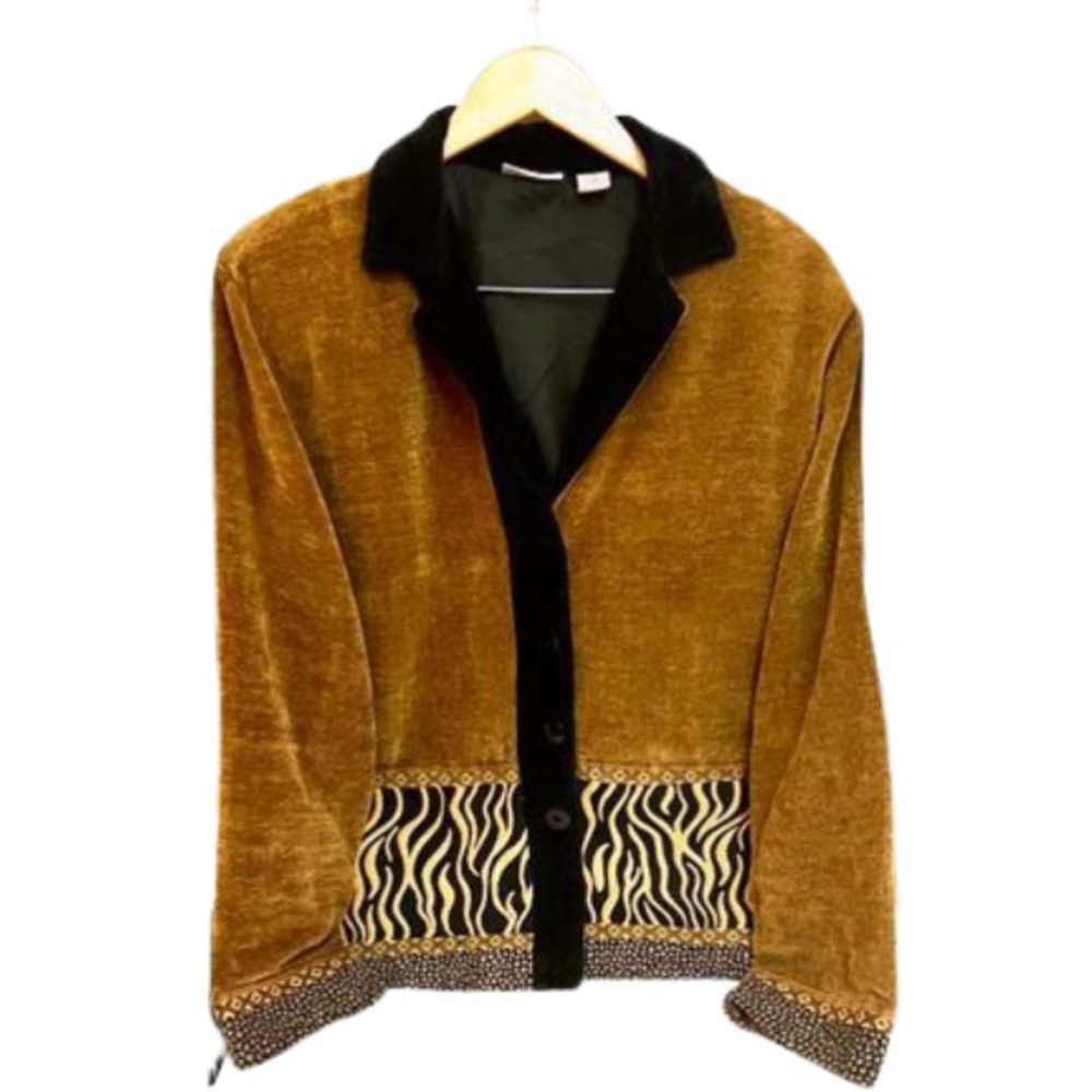Analogy tiger print jacket. Size XL